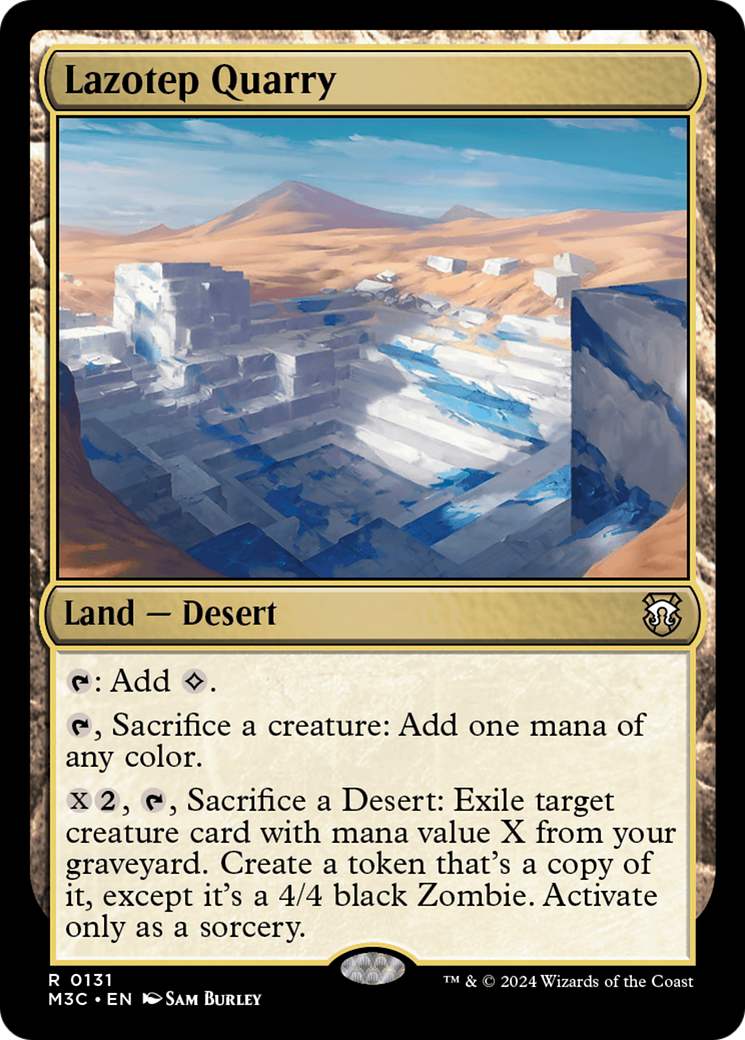 Lazotep Quarry (Extended Art) [Modern Horizons 3 Commander] | Game Grid - Logan