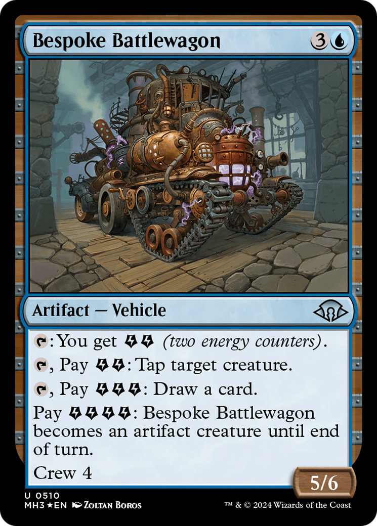 Bespoke Battlewagon (Ripple Foil) [Modern Horizons 3] | Game Grid - Logan