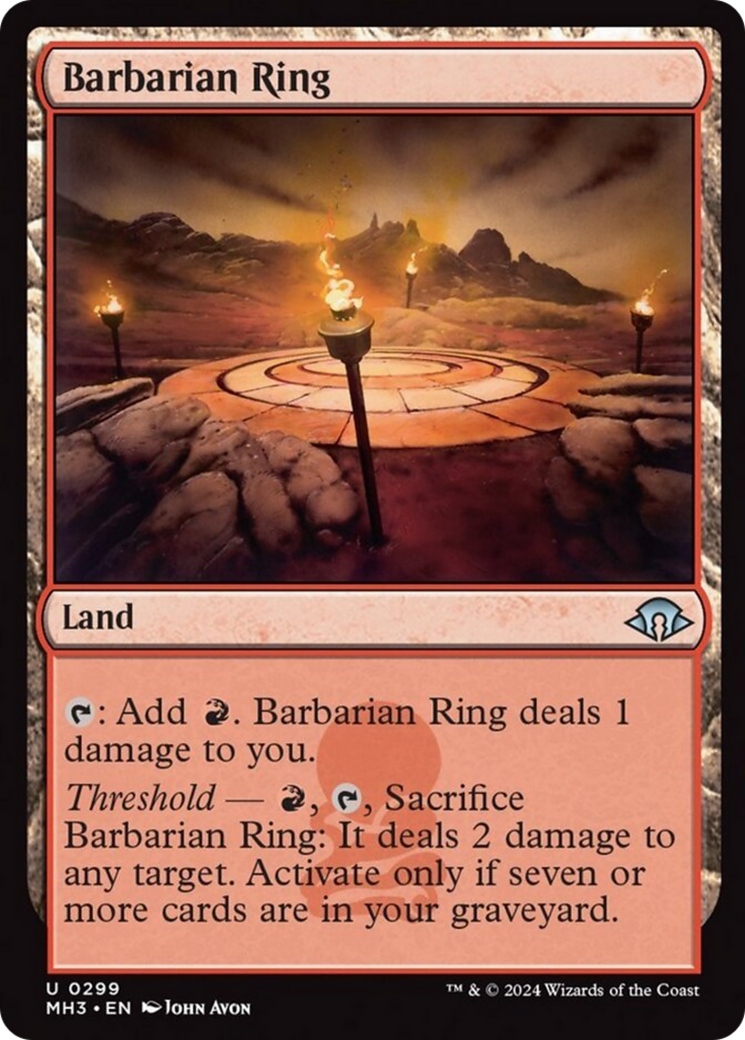 Barbarian Ring [Modern Horizons 3] | Game Grid - Logan