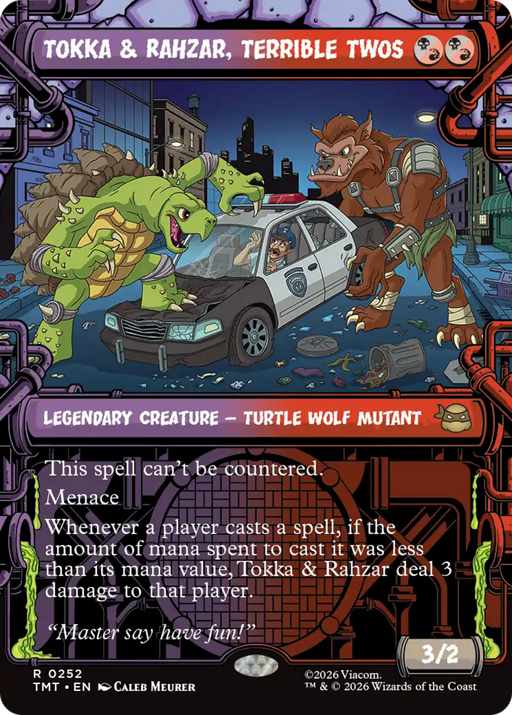 Tokka & Rahzar, Terrible Twos (Showcase) [Teenage Mutant Ninja Turtles] | Game Grid - Logan