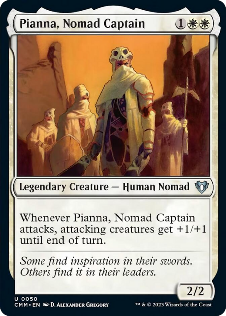 Pianna, Nomad Captain [Commander Masters] | Game Grid - Logan