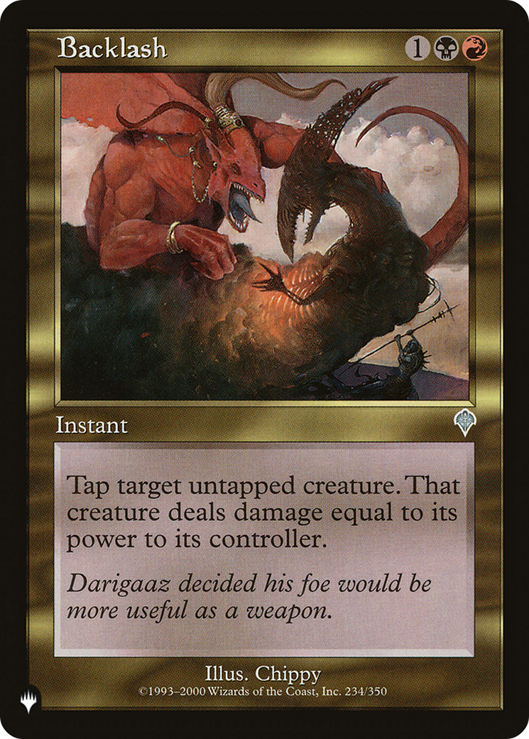 Backlash [The List] | Game Grid - Logan