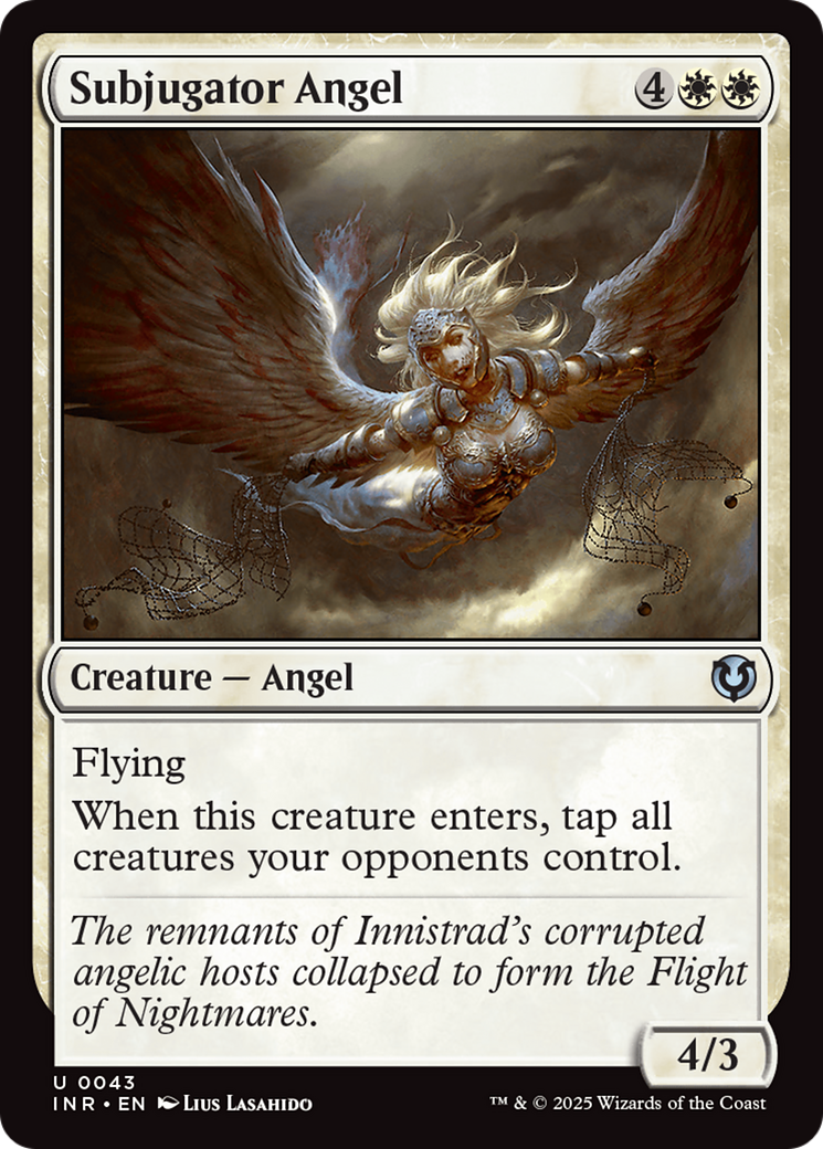 Subjugator Angel [Innistrad Remastered] | Game Grid - Logan