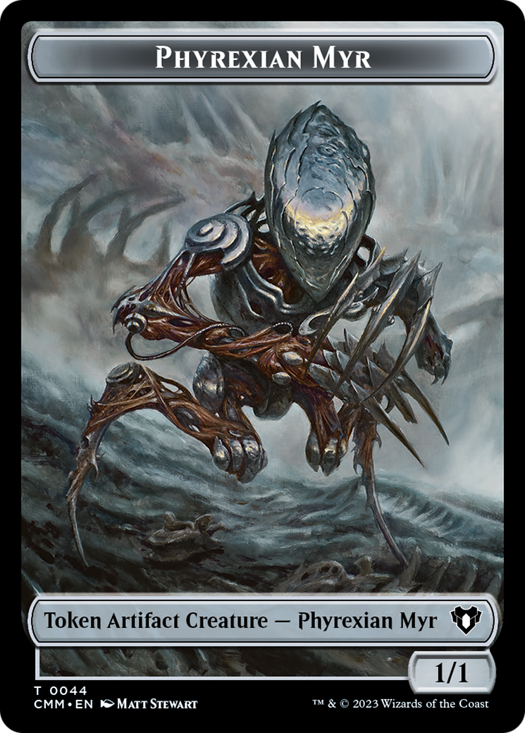 Phyrexian Myr Token [Commander Masters Tokens] | Game Grid - Logan