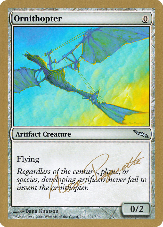 Ornithopter (Aeo Paquette) [World Championship Decks 2004] | Game Grid - Logan