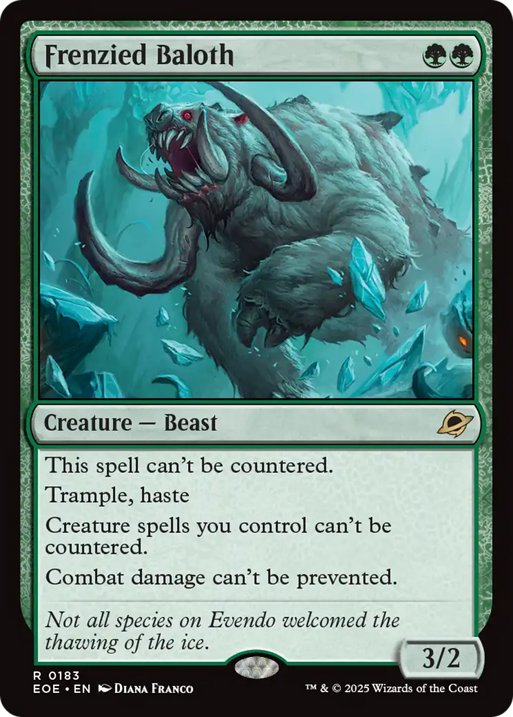 Frenzied Baloth [Edge of Eternities] | Game Grid - Logan