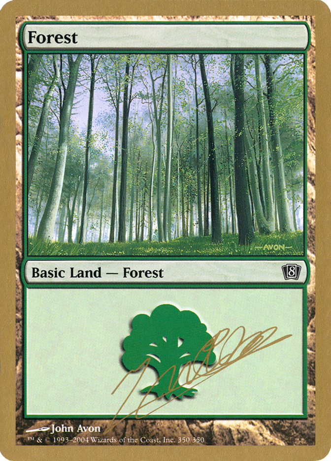 Forest (jn350) (Julien Nuijten) [World Championship Decks 2004] | Game Grid - Logan