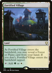 Fortified Village [Phyrexia: All Will Be One Commander] | Game Grid - Logan