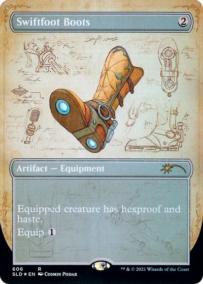 Swiftfoot Boots (Blueprint) [Secret Lair Drop Promos] | Game Grid - Logan