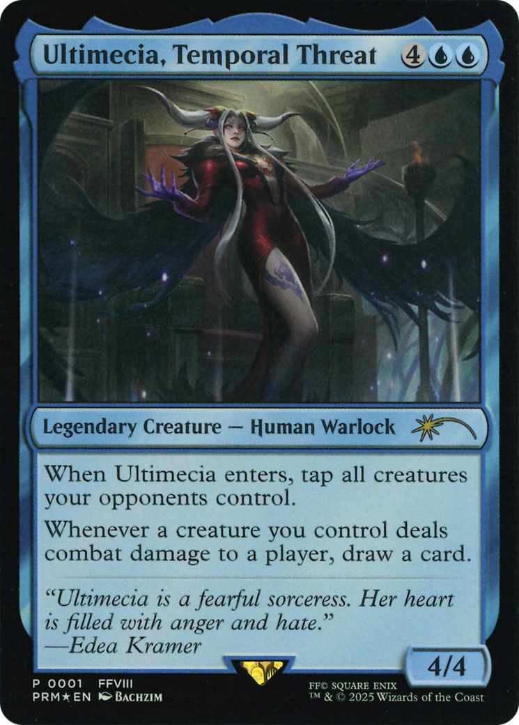 Ultimecia, Temporal Threat (Costco Bundle) [FINAL FANTASY Promos] | Game Grid - Logan