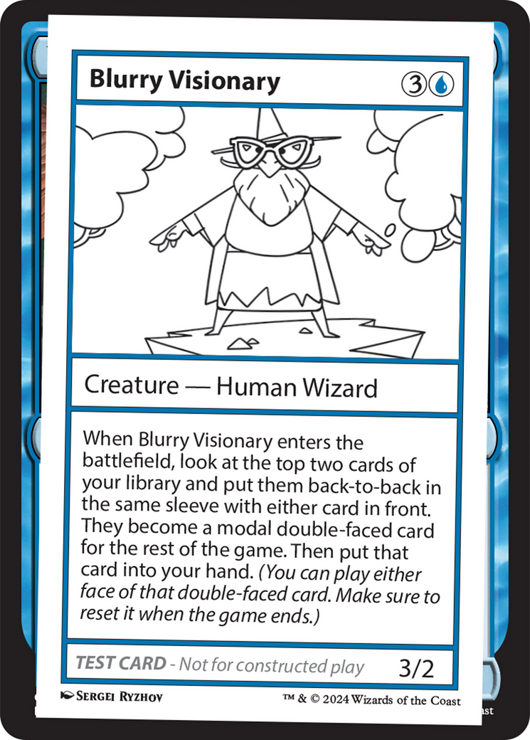 Blurry Visionary [Mystery Booster 2 Playtest Cards] | Game Grid - Logan