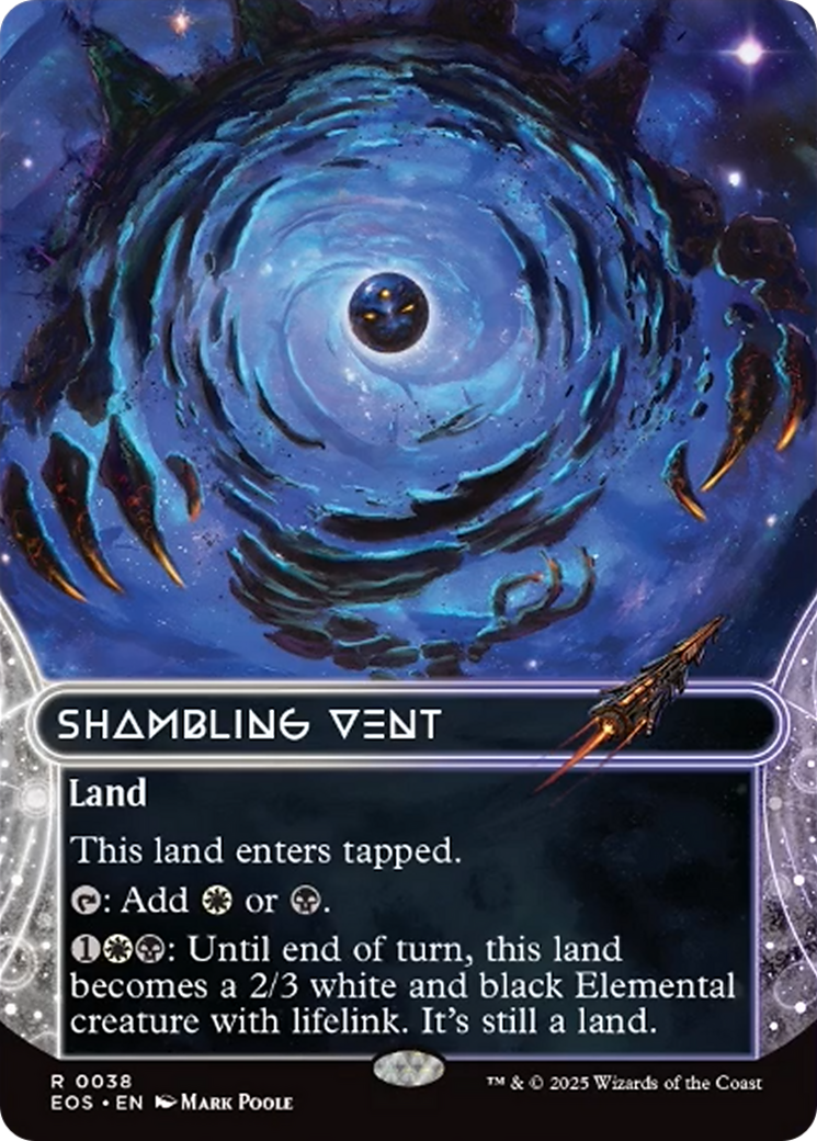 Shambling Vent (0038) (Borderless) [Edge of Eternities: Stellar Sights] | Game Grid - Logan