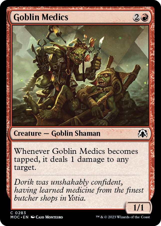 Goblin Medics [March of the Machine Commander] | Game Grid - Logan