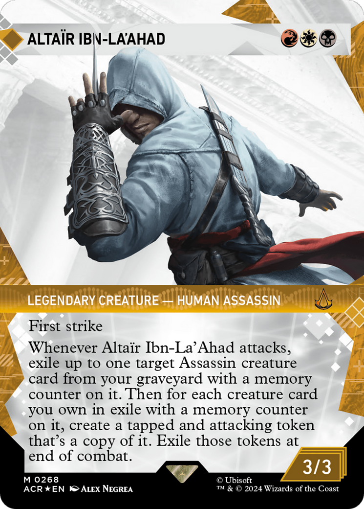 Altair Ibn-La'Ahad (Showcase) (Textured Foil) [Assassin's Creed] | Game Grid - Logan