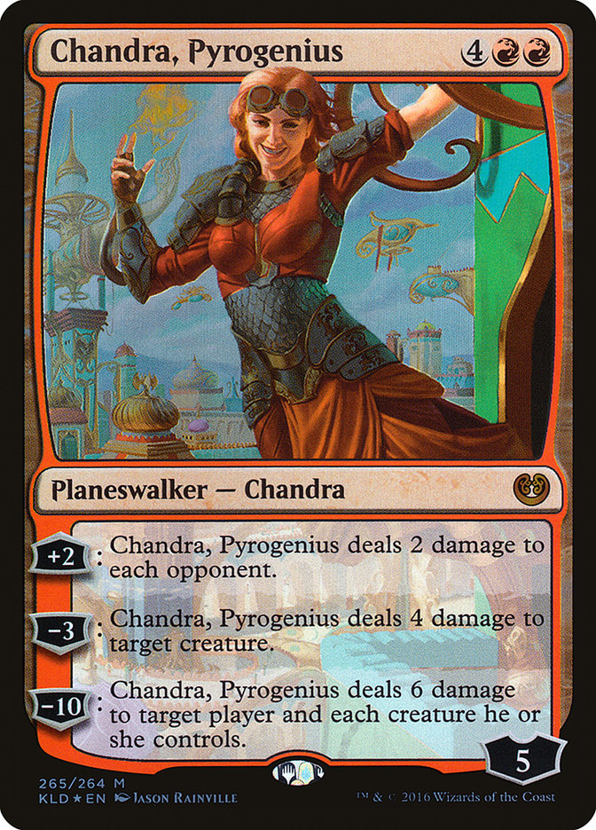 Chandra, Pyrogenius [Kaladesh] | Game Grid - Logan