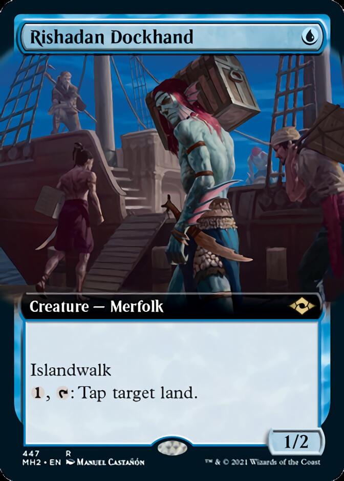 Rishadan Dockhand (Extended Art) [Modern Horizons 2] | Game Grid - Logan