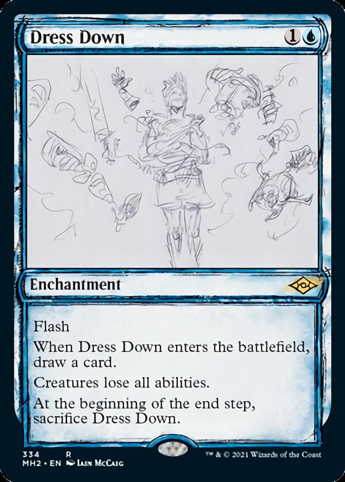 Dress Down (Sketch) [Modern Horizons 2] | Game Grid - Logan