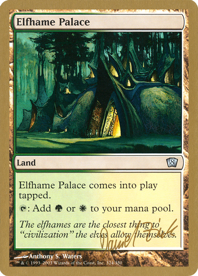 Elfhame Palace (Daniel Zink) [World Championship Decks 2003] | Game Grid - Logan