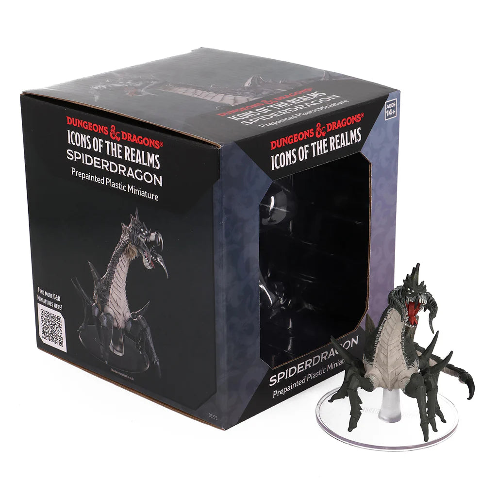 D&D Icons of the Realms Miniatures: Spider Dragon | Game Grid - Logan