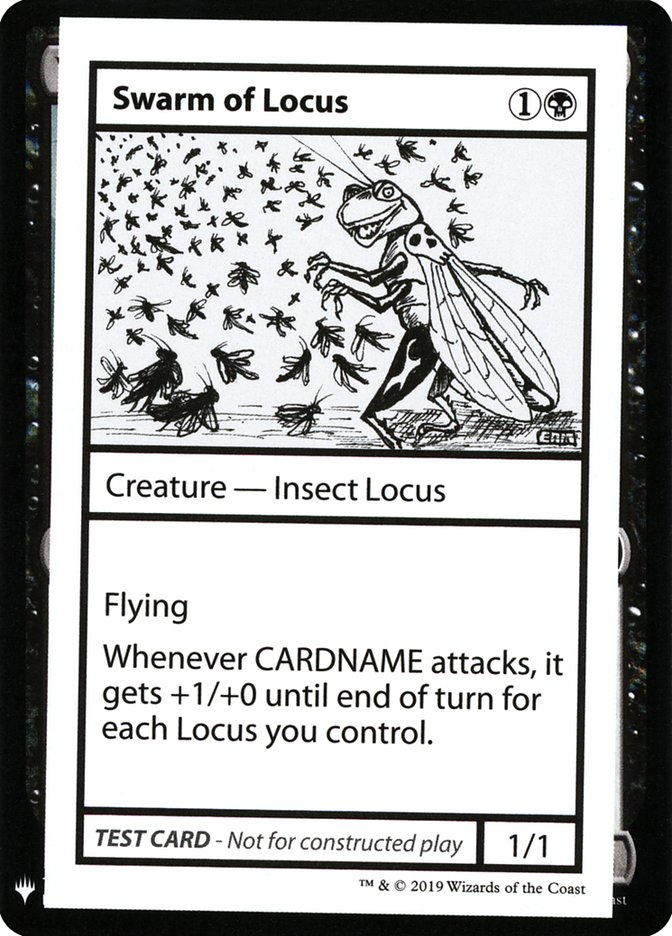 Swarm of Locus [Mystery Booster Playtest Cards] | Game Grid - Logan