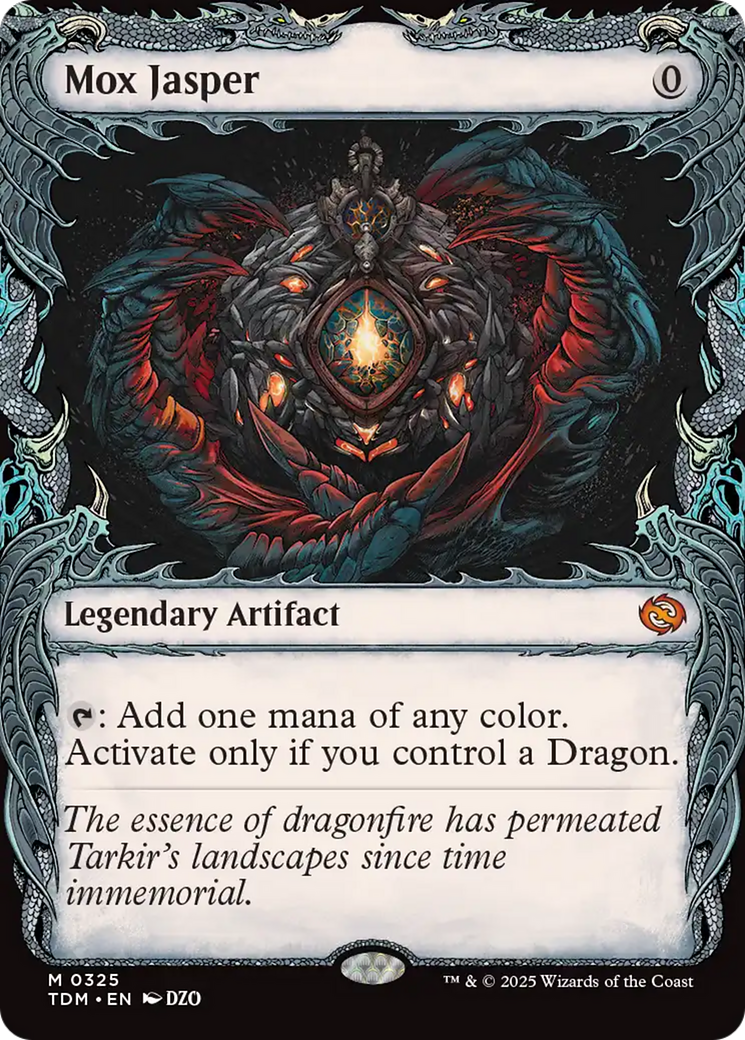 Mox Jasper (Showcase) [Tarkir: Dragonstorm] | Game Grid - Logan