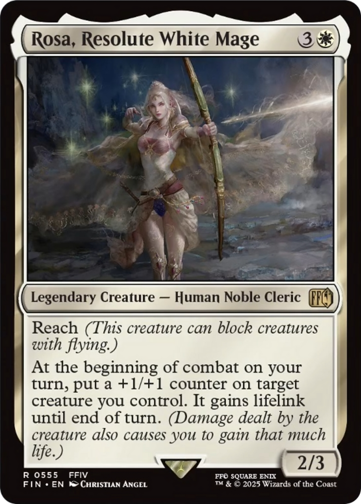 Rosa, Resolute White Mage [FINAL FANTASY] | Game Grid - Logan