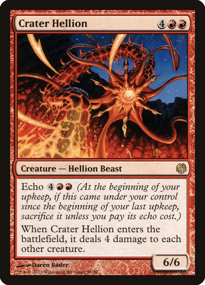 Crater Hellion [Duel Decks: Heroes vs. Monsters] | Game Grid - Logan