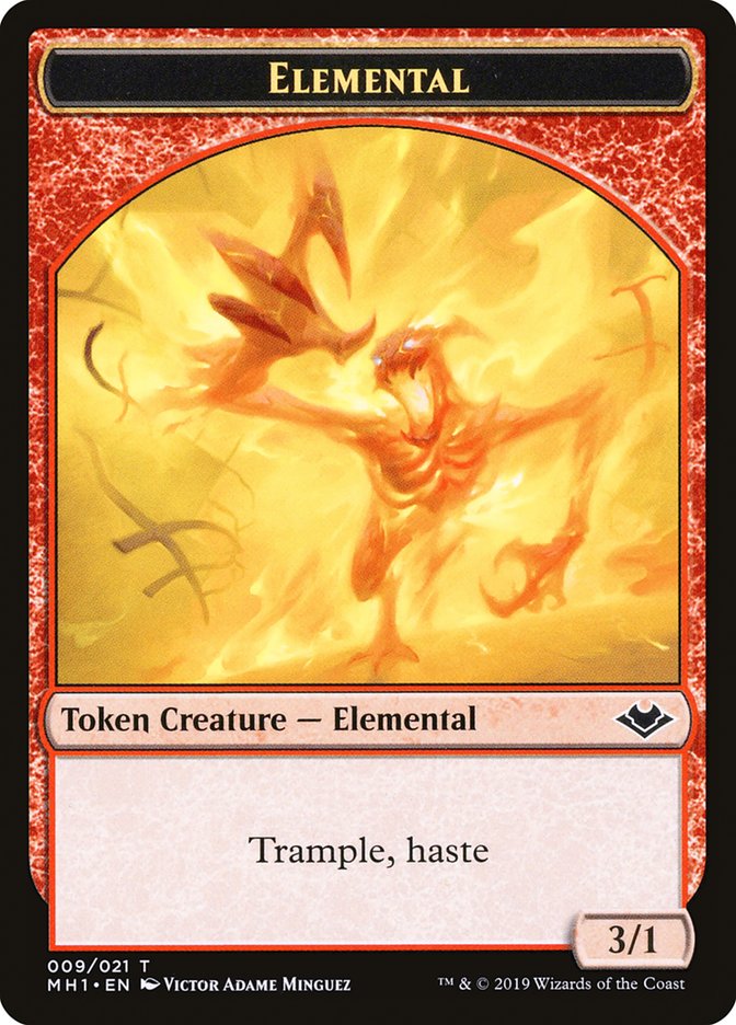 Elemental Token (009/021) [Modern Horizons Tokens] | Game Grid - Logan