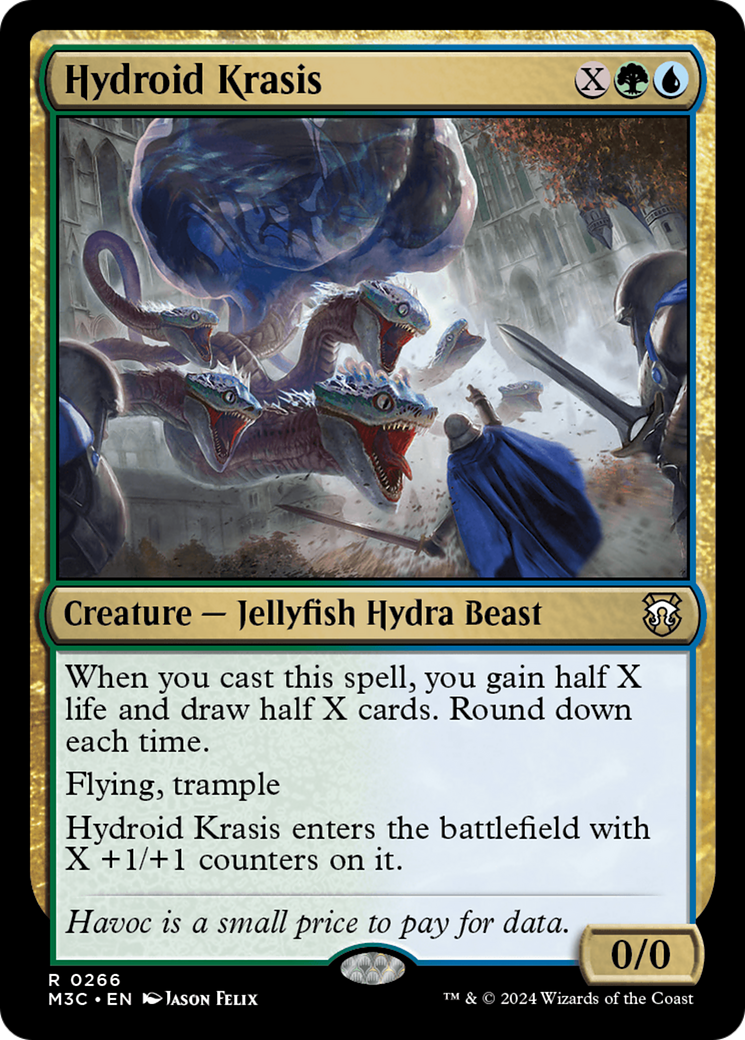Hydroid Krasis (Ripple Foil) [Modern Horizons 3 Commander] | Game Grid - Logan