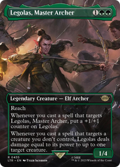 Legolas, Master Archer (Borderless Alternate Art) [The Lord of the Rings: Tales of Middle-Earth] | Game Grid - Logan