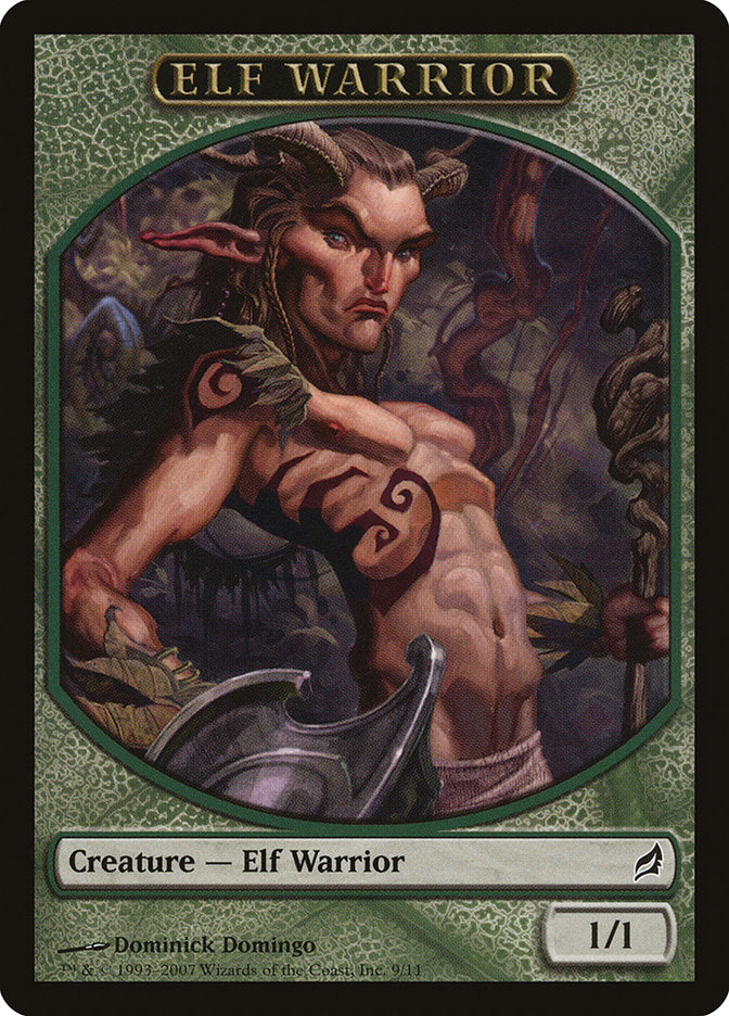 Elf Warrior Token [Lorwyn Tokens] | Game Grid - Logan