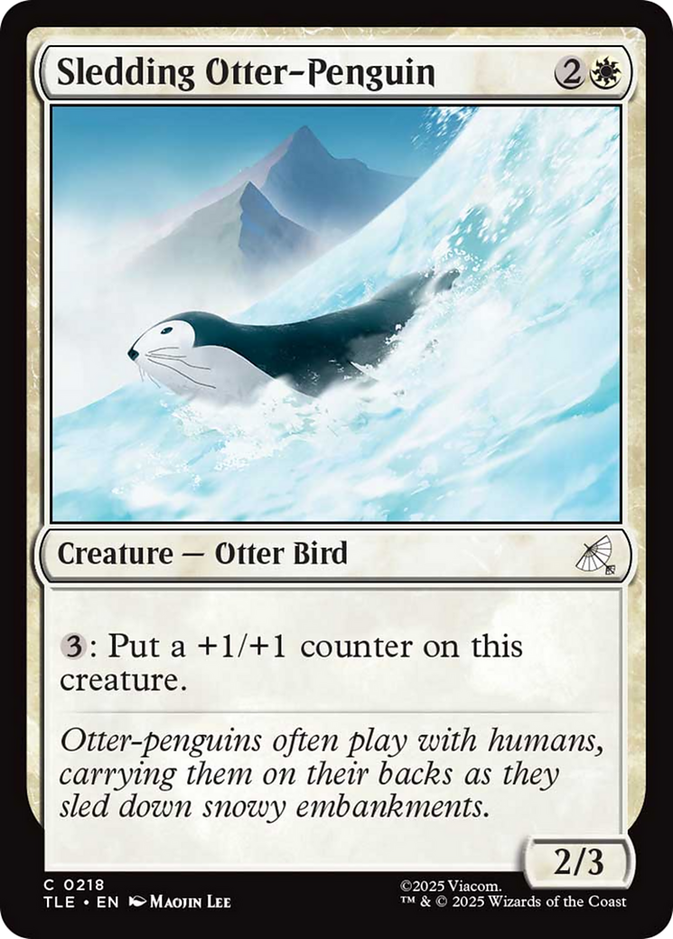 Sledding Otter-Penguin [Avatar: The Last Airbender: Eternal-Legal] | Game Grid - Logan