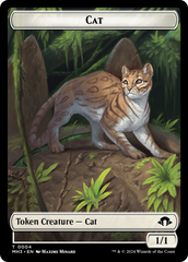 Cat // Energy Reserve Double-Sided Token [Modern Horizons 3 Tokens] | Game Grid - Logan