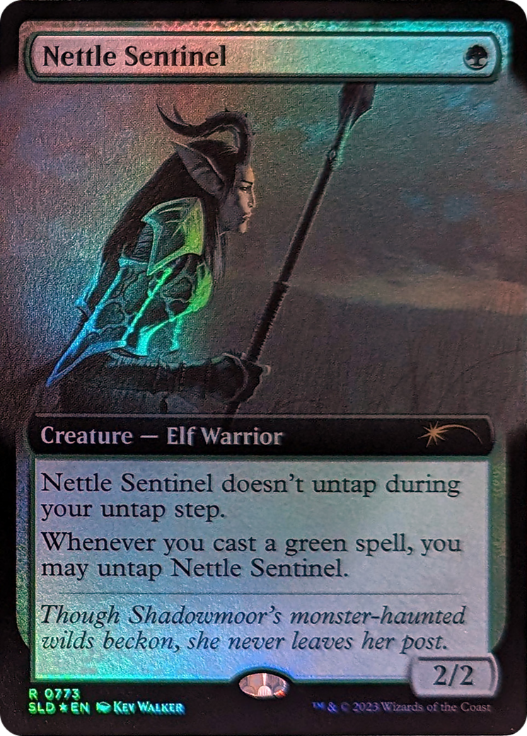 Nettle Sentinel (Extended Art) [Secret Lair Drop Series] | Game Grid - Logan