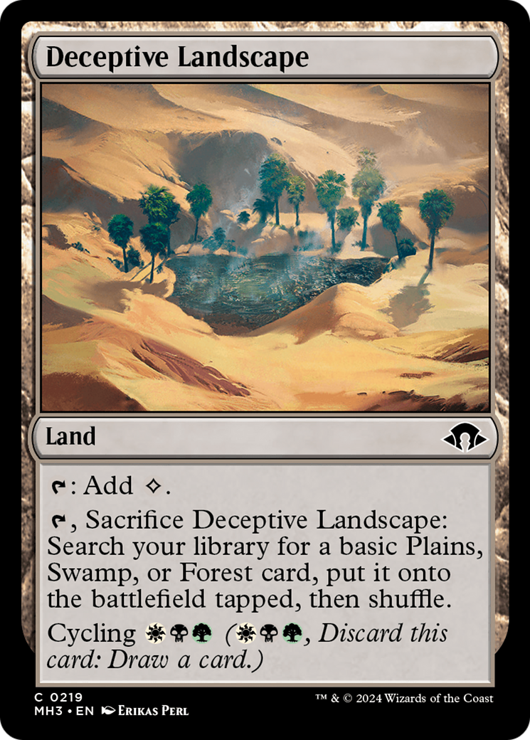 Deceptive Landscape [Modern Horizons 3] | Game Grid - Logan