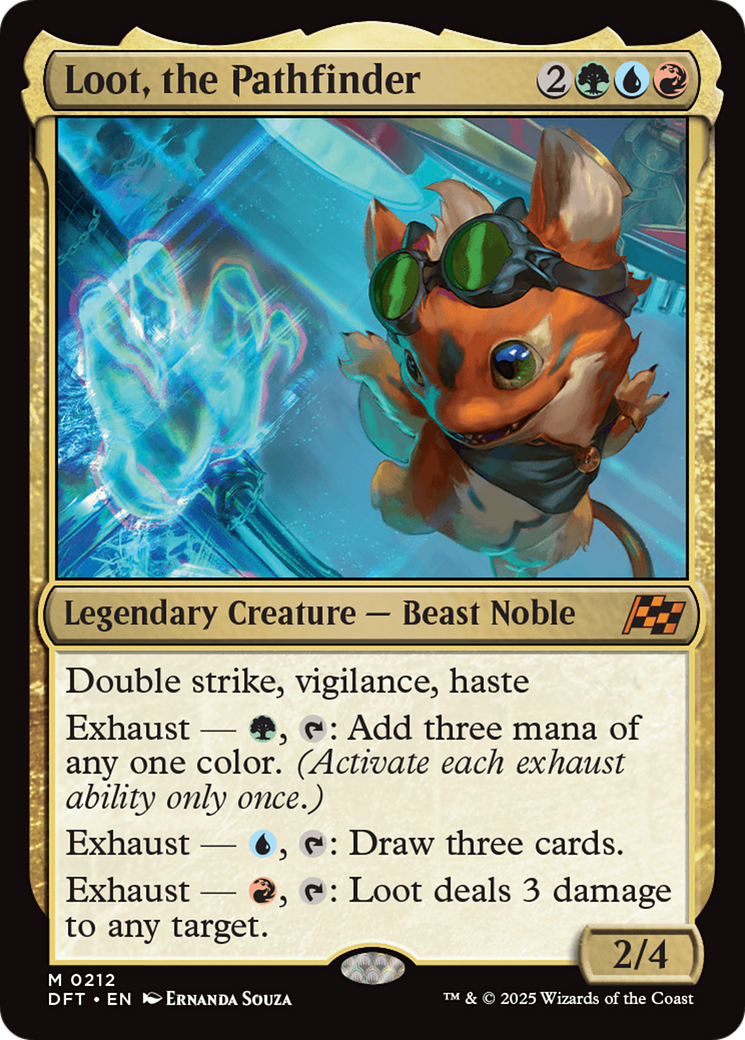 Loot, the Pathfinder [Aetherdrift] | Game Grid - Logan