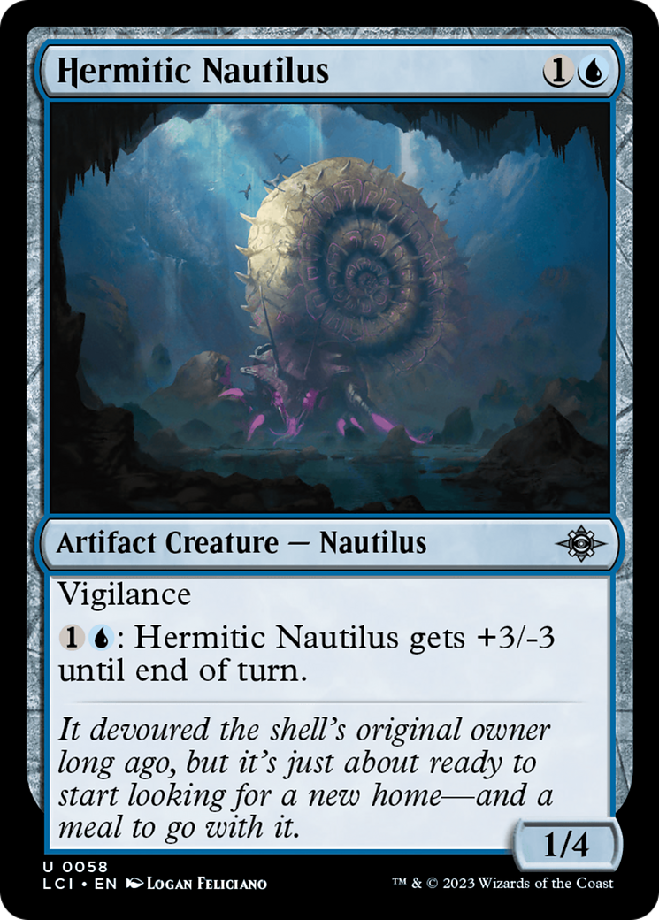 Hermitic Nautilus [The Lost Caverns of Ixalan] | Game Grid - Logan