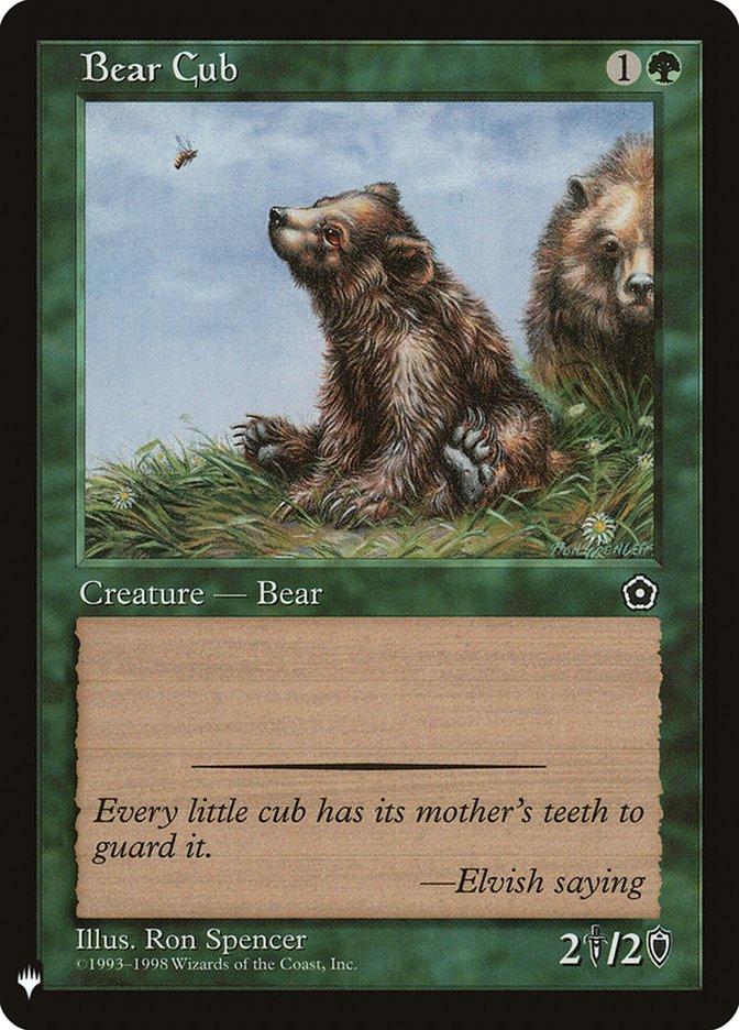 Bear Cub [Mystery Booster] | Game Grid - Logan