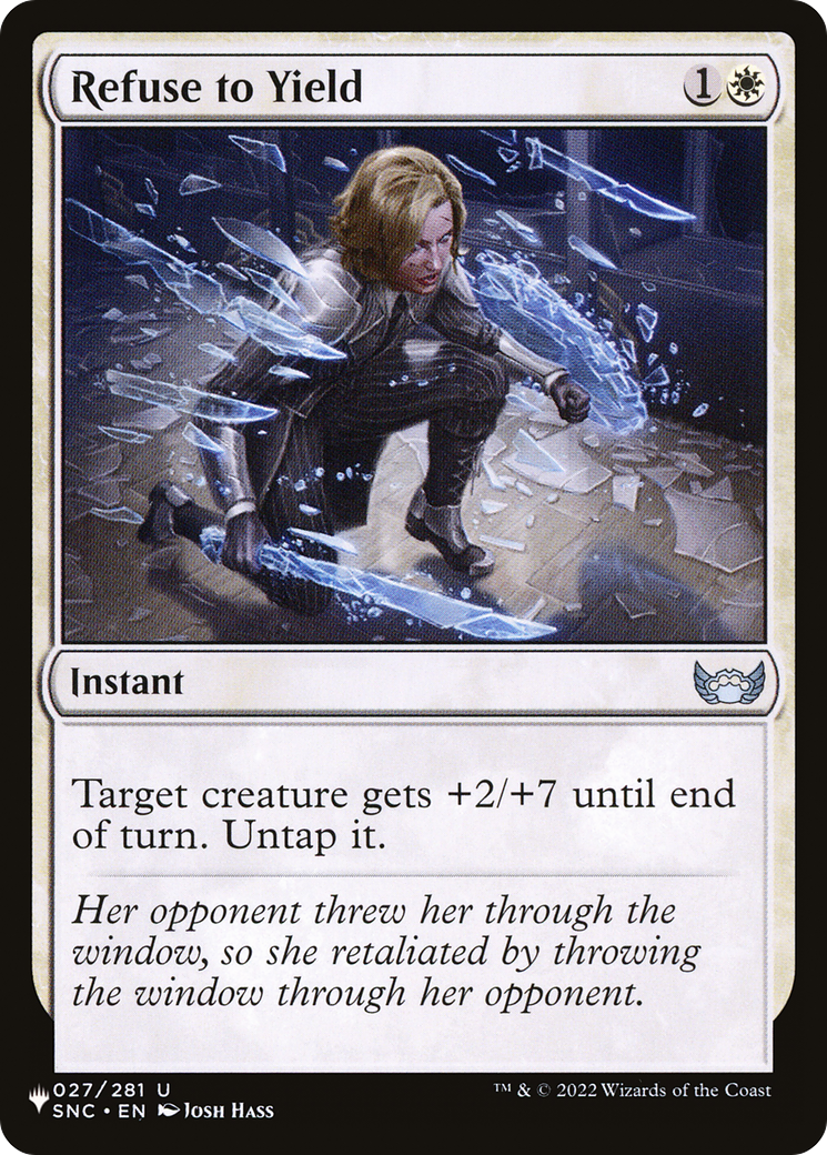 Refuse to Yield [The List] | Game Grid - Logan