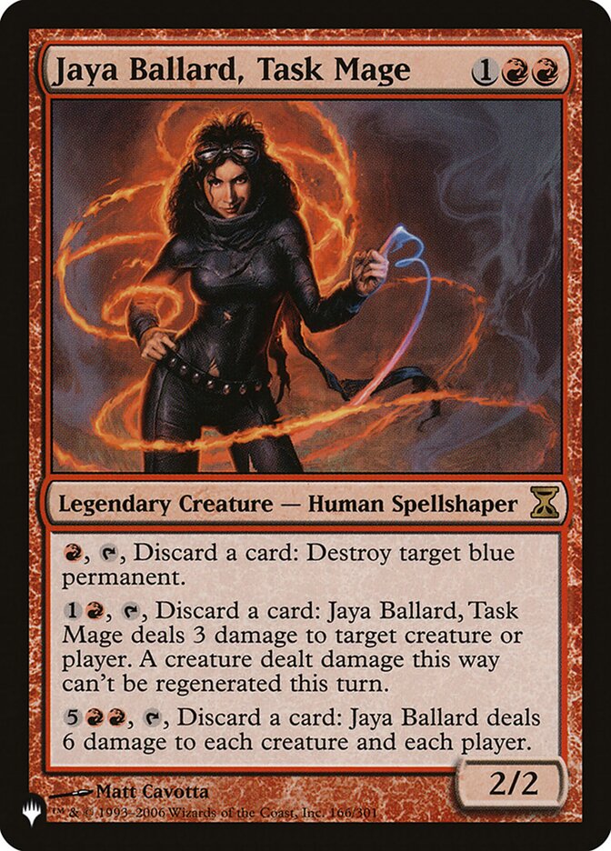 Jaya Ballard, Task Mage [The List] | Game Grid - Logan