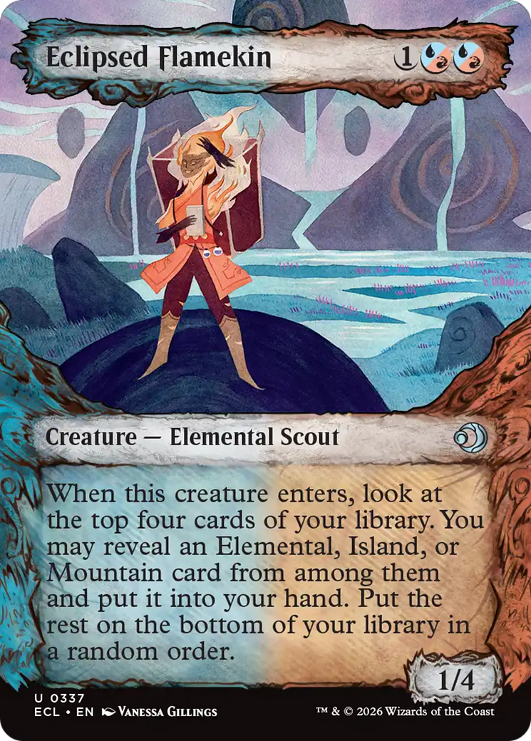 Eclipsed Flamekin (Showcase) [Lorwyn Eclipsed] | Game Grid - Logan