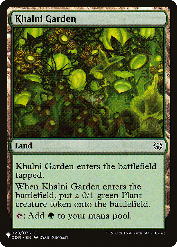 Khalni Garden [The List] | Game Grid - Logan
