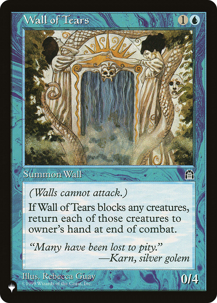 Wall of Tears [The List Reprints] | Game Grid - Logan