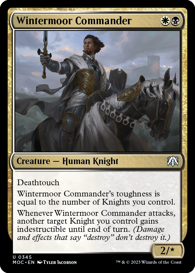 Wintermoor Commander [March of the Machine Commander] | Game Grid - Logan