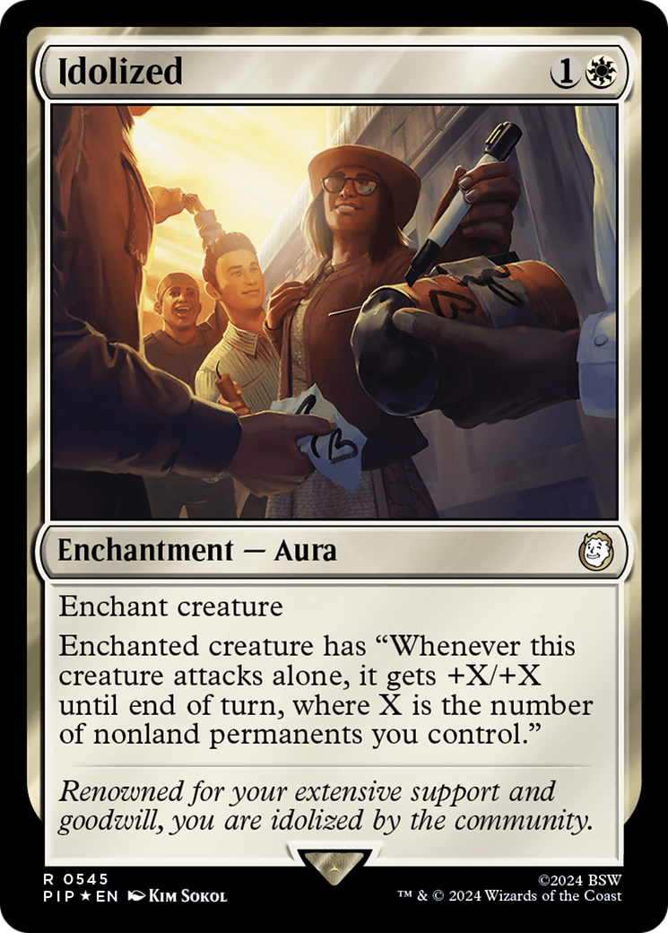 Idolized (Surge Foil) [Fallout] | Game Grid - Logan