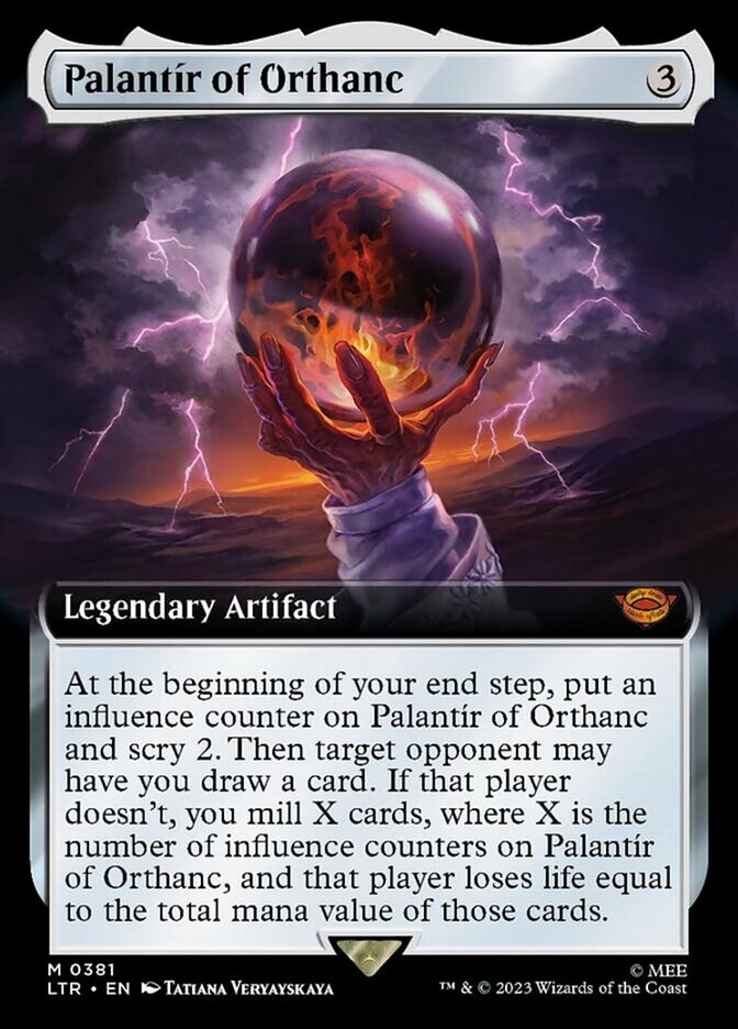 Palantir of Orthanc (Extended Art) [The Lord of the Rings: Tales of Middle-Earth] | Game Grid - Logan