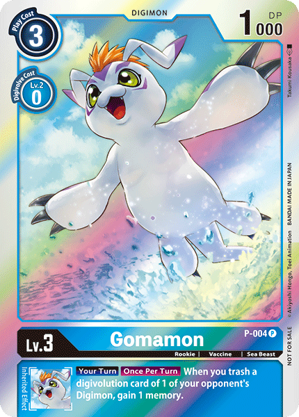 Gomamon [P-004] [Promotional Cards] | Game Grid - Logan