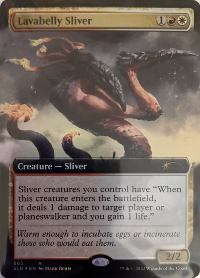 Lavabelly Sliver (Extended Art) [Secret Lair Drop Promos] | Game Grid - Logan
