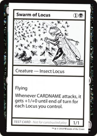 Swarm of Locus (2021 Edition) [Mystery Booster Playtest Cards] | Game Grid - Logan