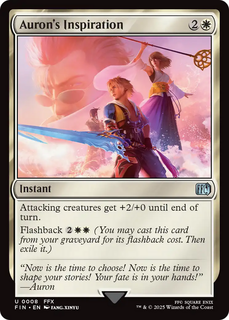 Auron's Inspiration [FINAL FANTASY] | Game Grid - Logan